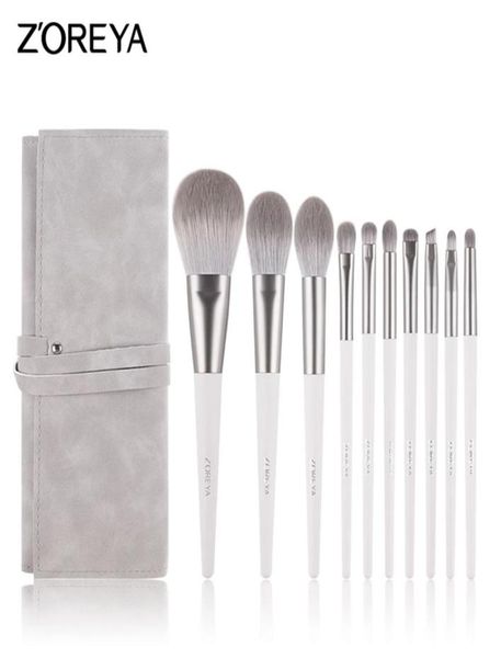 

makeup tools zoreya silver 1014pcs makeup brushes set cosmetics eye shadow brus 2208233843229