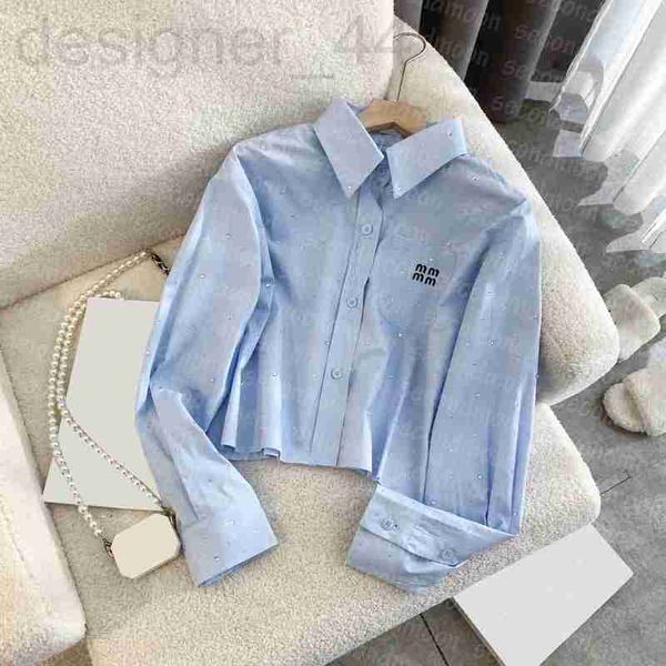 

women's blouses & shirts designer shiny t womens long sleeve tees design embroidered tsummer breathable 1485, White