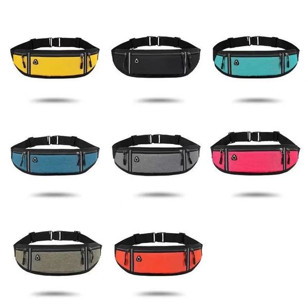 

running blt fanny pack rflctiv waist bag mn's and womn's larg capacity fiss watrproof sports fanny pack outdoor mini zro