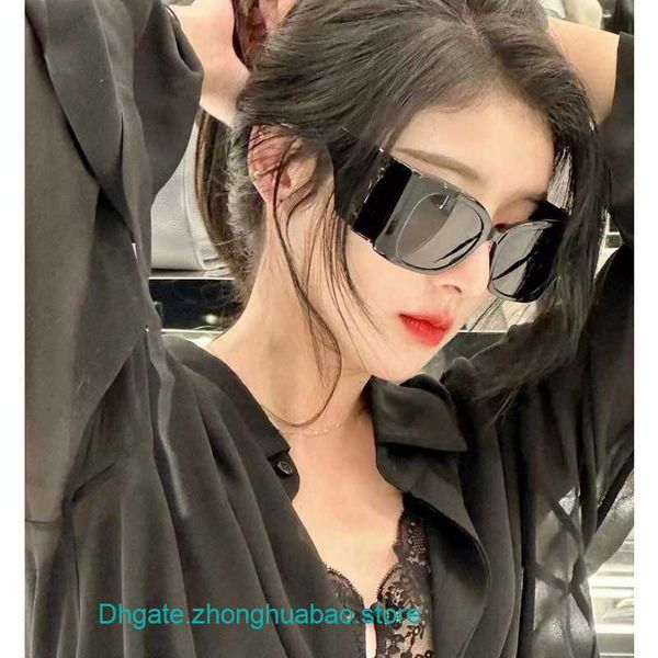 

y s l designer sunglasses for uk miss gaga yang shulin women's large frame fashion, White;black