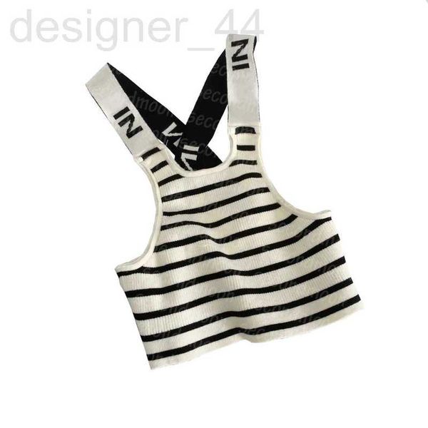 

women's tanks & camis designer women yoga crop tank knitting vest summer breathable sport vests oquo, White