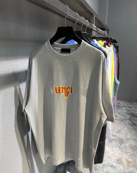 

men tshirt white t shirts fashion designers luxury tee shirt new lightning letter logo printing washed worn and worn couple casual t-shirt s, White;black