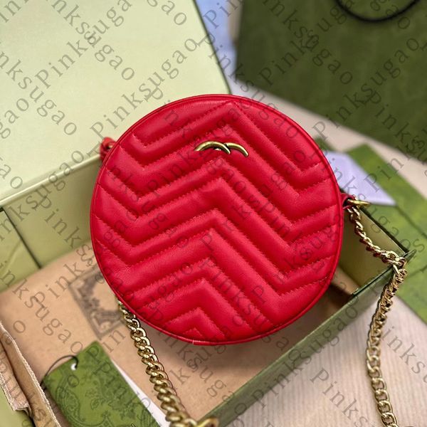 

pink sugao women shoulder chain bags crossbody bag round handbag luxury large capacity genuine leather purse fashion designer shopping bag x