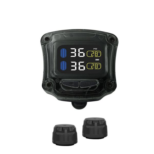

careud m3-b wireless motorcycle tpms tire pressure monitoring system tpms motorcycle tire pressure sensor fast charging-1