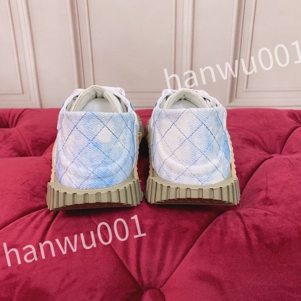 

2023 fashion women mens casual shoes desiner genuine leather platform lace up sneakers runway running walking shoes, Black