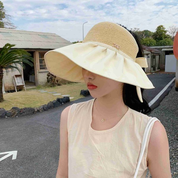 

2023 spring/summer open hat for women with large eaves sun shading breathable protection face covering fisherman's folding hat 4d8f 4 0, Blue;gray