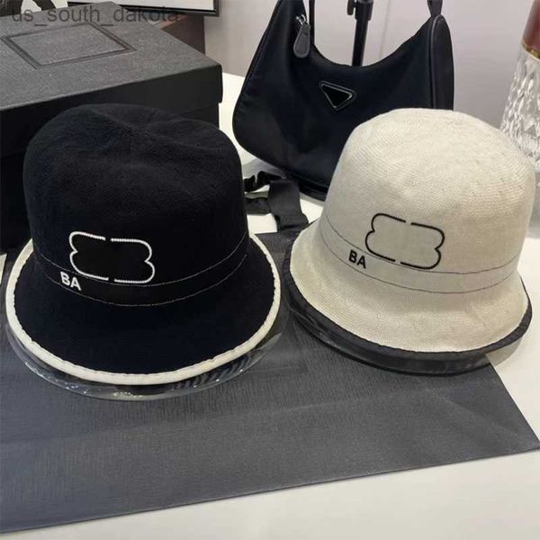 

wide brim hats designer bucket hat luxury hats men and women lovers fashion travel style sunshade fisherman hat l230523, Blue;gray