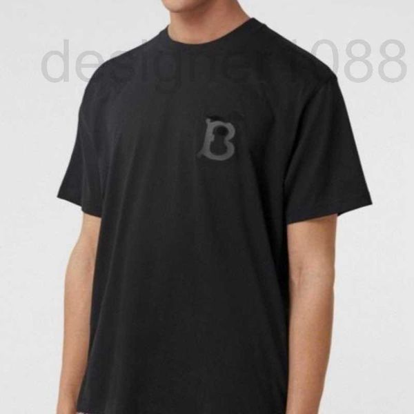 

designer bby t shirt men women sweatshirt burb round neck shirts letter print loose tee pullover mens cotton short sleeved tshirt vyot, White;black
