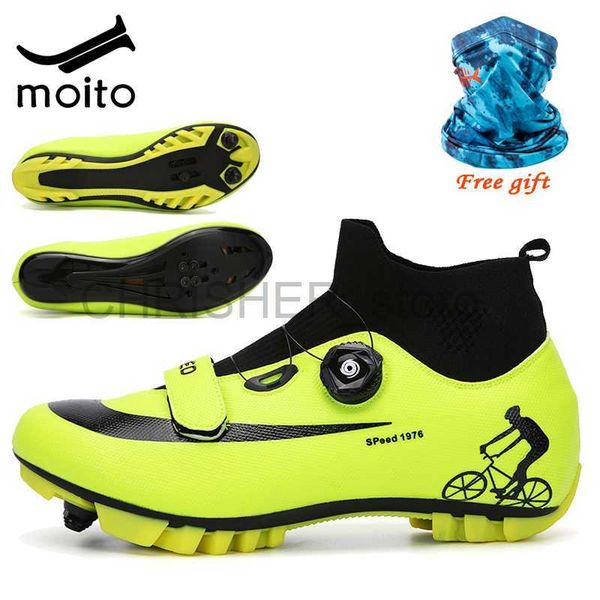 

other sporting goods winter men mtb cycling shoes high-road bike sneakers sapatilha ciclismo women professional self-locking bicycle shoe si