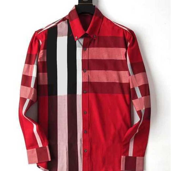 

2023 men's dress shirt luxury slim silk t-shirt long sleeve casual business clothing plaid color size -4xl nh4l osd3, White;black