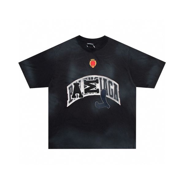 

men's plus tees & polos round neck embroidered and printed polar style summer wear with street pure cotton f0qd, Black;brown