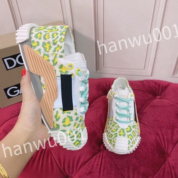 

2023 new luxury fashion women mens casual shoes desiner genuine leather platform lace up sneakers runway running walking shoe, Black