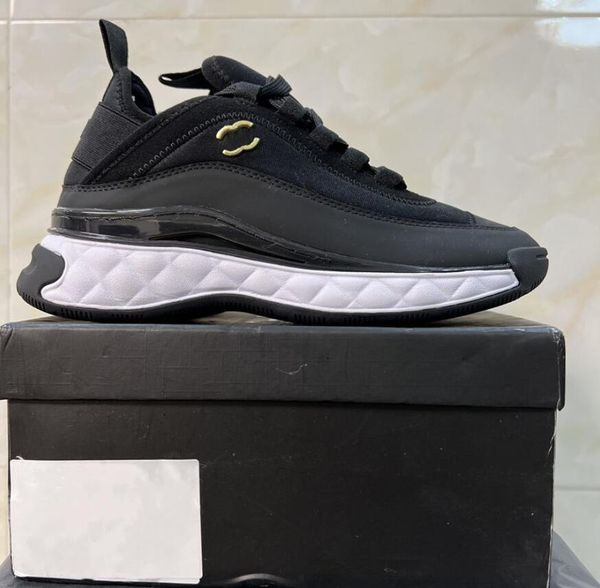 

designer dress shoes brand casual shoes shoes retro men's leather lace-up fashion luxury printing trainer sports women's casual sp, Black