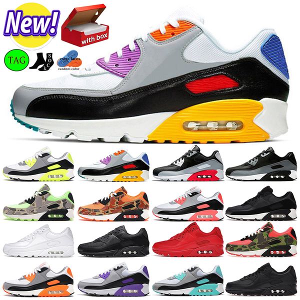 

with box men women running shoes airmaxs futura michigan trail team gold black infrared rose camo surplus laser blue gorge green sports trai