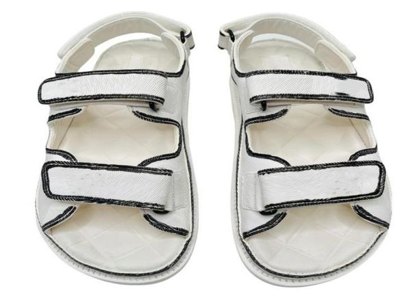 

white black leather mules slides strap flats printed dad sandals hook and loop beach shoes imported sheepskin lining size 35428501064