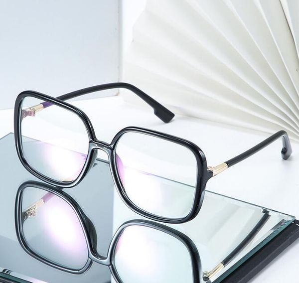 

anti-blue clear lens sunglasses big frame decoration sunglass luxury shades eyewear mix colors, White;black