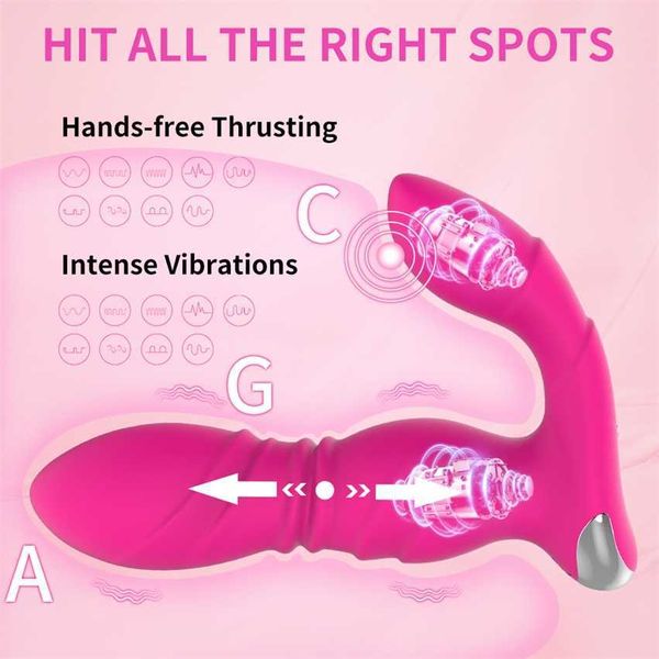 

wearable vibrating panties vibrators app remote toys for women 9 speed powerful thrusting vibrations couples goods