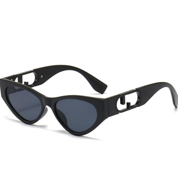 

luxury designer sunglasses for women mens glasses polarized uv400 protection lunette gafas de sol shades goggle with box beach sun small fra, White;black