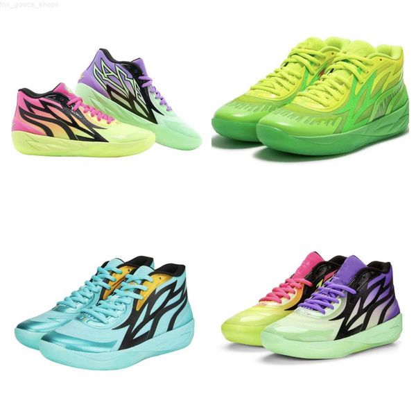 

mb.02 rick morty casual shoes for sale buy big kids shoes lamelo ball basketball shoe sport sneakers size 36-39, Black