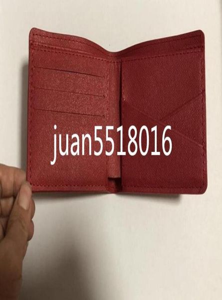 

brand men short wallet classic fashion male patchwork purse with coin pocket card holder with gift box5891305, Red;black