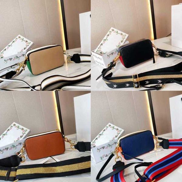 

designers camera bag cross body shoulder bags m classic snapsletter print designer bag leather purse handbag 221029