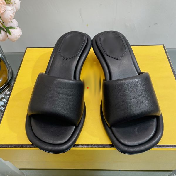 

2023 fashion womens fashion slippers sandals summer embroidered canvas designer slides sandles platforms slider shoes for woman ladies white, Black
