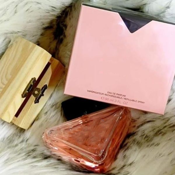 

90ml pink crystal diamond perfume natural durable edp lady perfume fast postage