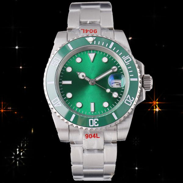 

luxury designer watches mens watch 40mm41mm green dial automatic mechanical ceramic fashion classic stainless steel waterproof luminous sapp, Slivery;brown