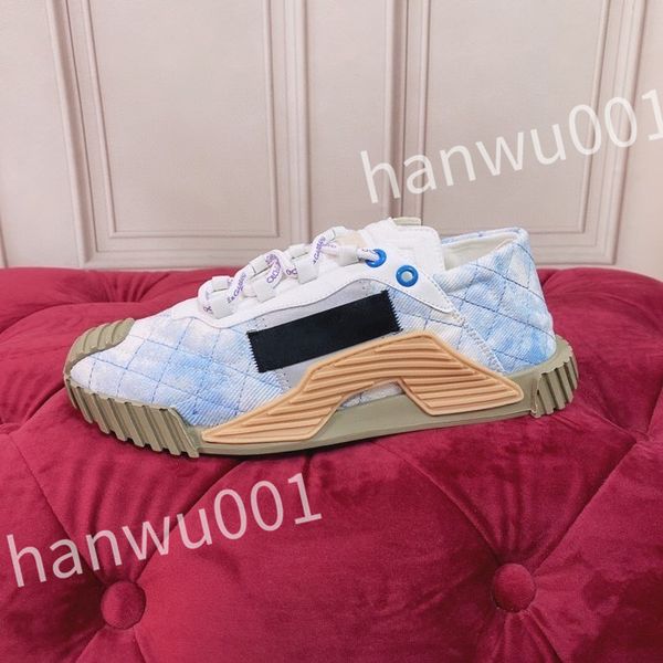 

fashion women mens casual shoes desiner genuine leather platform lace up sneakers runway running walking shoes, Black
