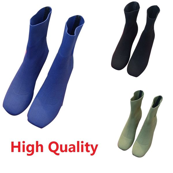 

designer luxury fashion women casual shoes comfortable thick bottom tidal current ladies shoes 3d knitted flying line elastic surface long b, Black