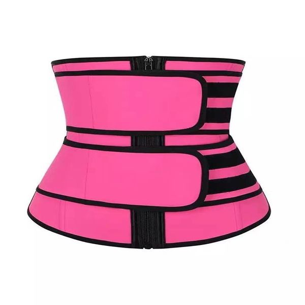 

high waist black body shaping pure color body shape waistband exercise sport sweaty waist support summer weight loss shaper belt useful lo00, Black;gray