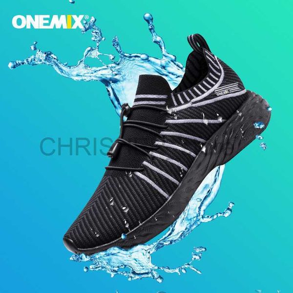 

other sporting goods onemix 2023 new design waterproof breathable training sneakers running shoes male outdoor anti-slip trekking sports sho