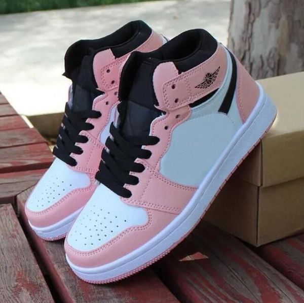 

dress shoe women basketball shoes mid gs pink quartz 555112-602, Black