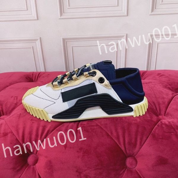 

luxury designer women mans casual shoes fashion genuine leather letters printed woman runway trainers sneakers, Black