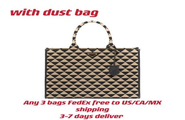 

7a symbole jacquard bag fabric handbag totes saffiano leather largemiddlemini details woman onthego tote lady cross body bag4291200
