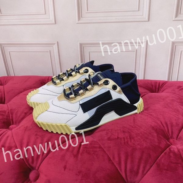 

2023 new luxury designer women mans casual shoes fashion genuine leather letters printed woman runway trainers sneakers, Black