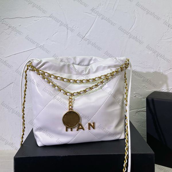 

luxury mini garbage bag designer sling one shoulder bag purse leather famous purse shopping wholesale fashion drawstring tote card coin