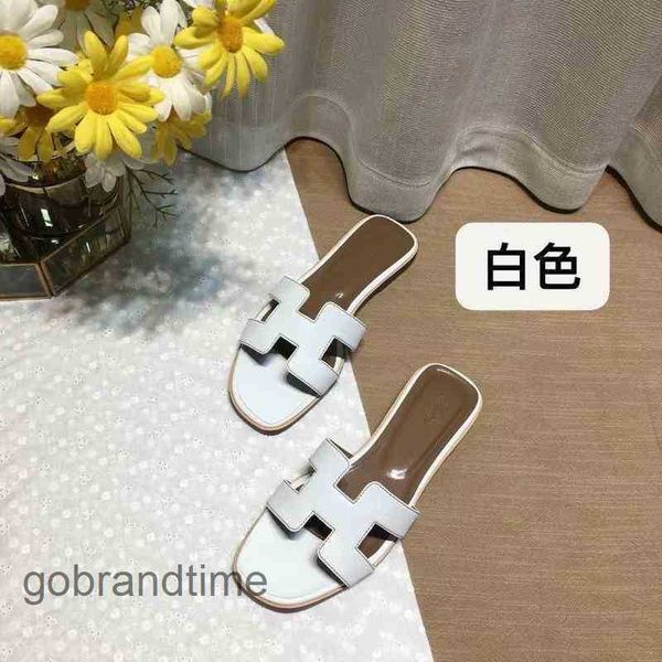 

slippers oran women's bear designer shoes slipper family women summer sandals 2023 versatile leather flip flops for tourism wear leisur