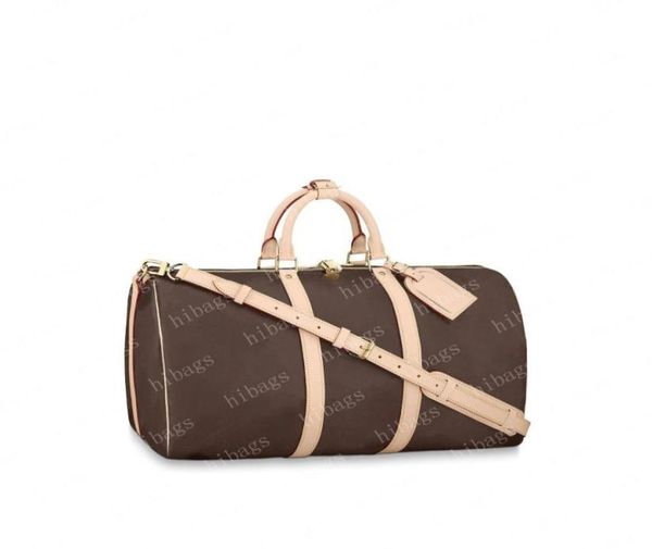 

2023 duffle bag travel luggage totes handbags brown flower handbag backpack women tote men purses mens leather clutch wallet bag 43938427