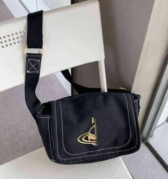 

totes 2022 fashion saturn canvas preppy style women message handbags gilrs single shoulder crossbody bags4846102, Black;red