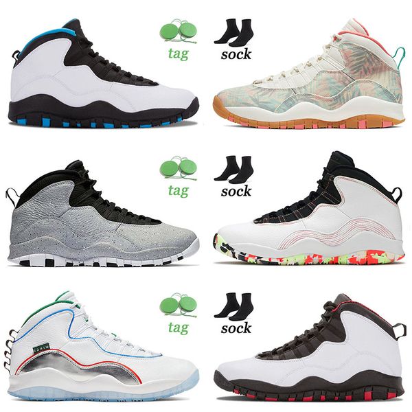 

jumpman 10 10s steel grey mens trainers original basketball shoes basketball desert camo grey red powder blue westbrook woodland camo wings
