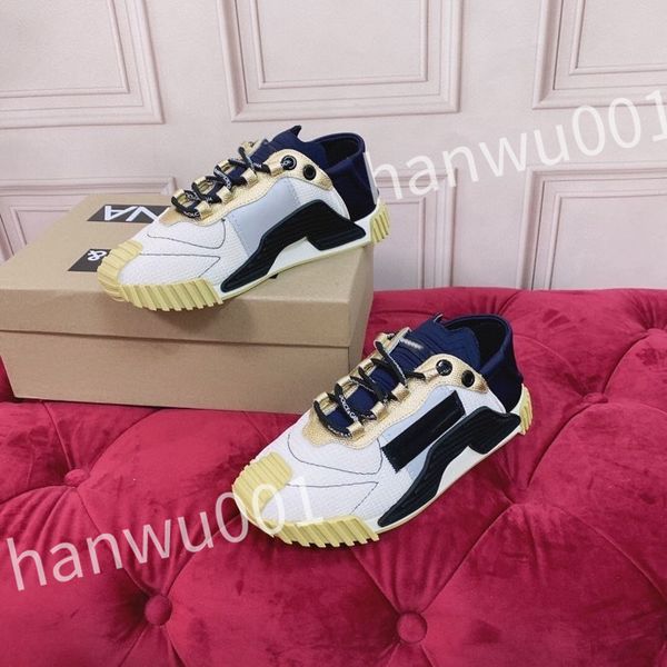 

2023 luxury designer women mans casual shoes fashion genuine leather letters printed woman runway trainers sneakers, Black