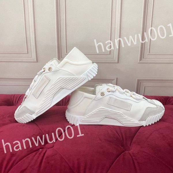 

new designer women mans casual shoes fashion genuine leather letters printed woman runway trainers sneakers, Black