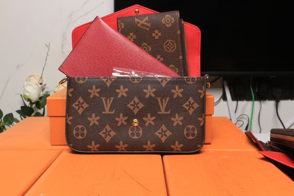 

luxurys designer women bags handbag crossbody leather purse fashion flower shoulder lady tote bag wallet