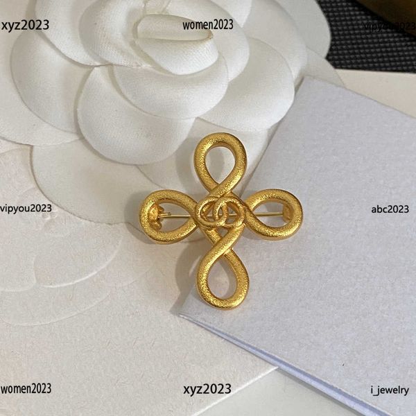 

fashion designer pins symmetrical shape design brooches luxury jewelry #including brand box new arrival, Gray