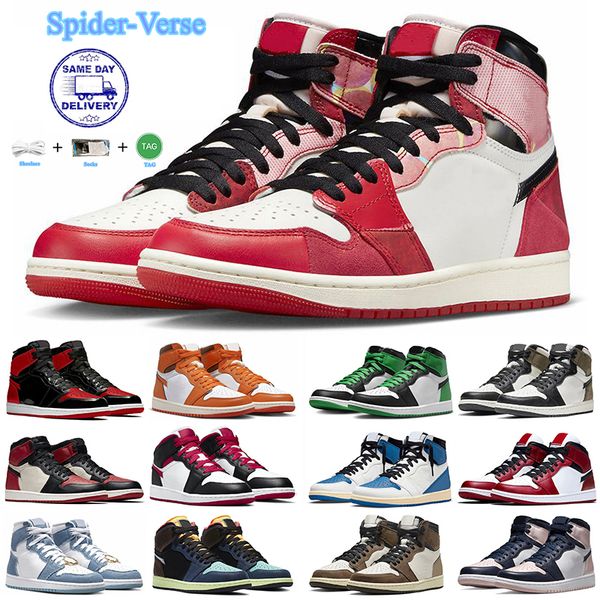 

sale jumpman 1 1s mens basketball shoes spiderverse unc toe starfish bred patent shattered backboard 30 pine green hand crafted dark mocha s