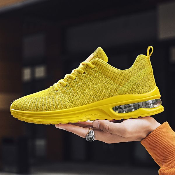 

outdoor mens running shoes white red green yellow trainers sneakers sports shoes