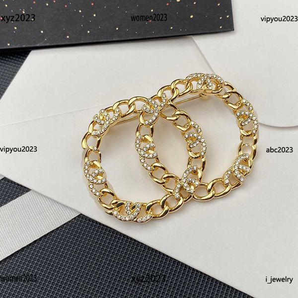 

women fashion designer brooches chain weaving shape design pins luxury jewelry #including brand box new arrival, Gray