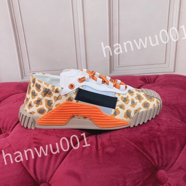 

fashion women mens casual shoes desiner genuine leather platform lace up sneakers runway running walking shoe, Black