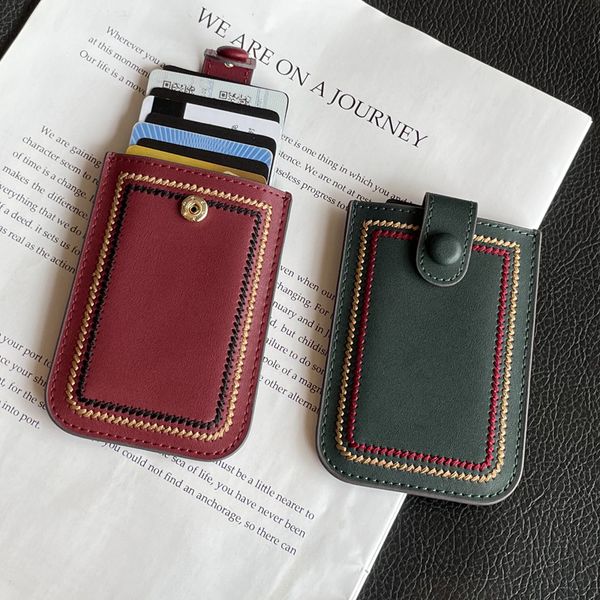 

wallets tote luxury leather men short wallets for women coin purse clutch bags, Red;black